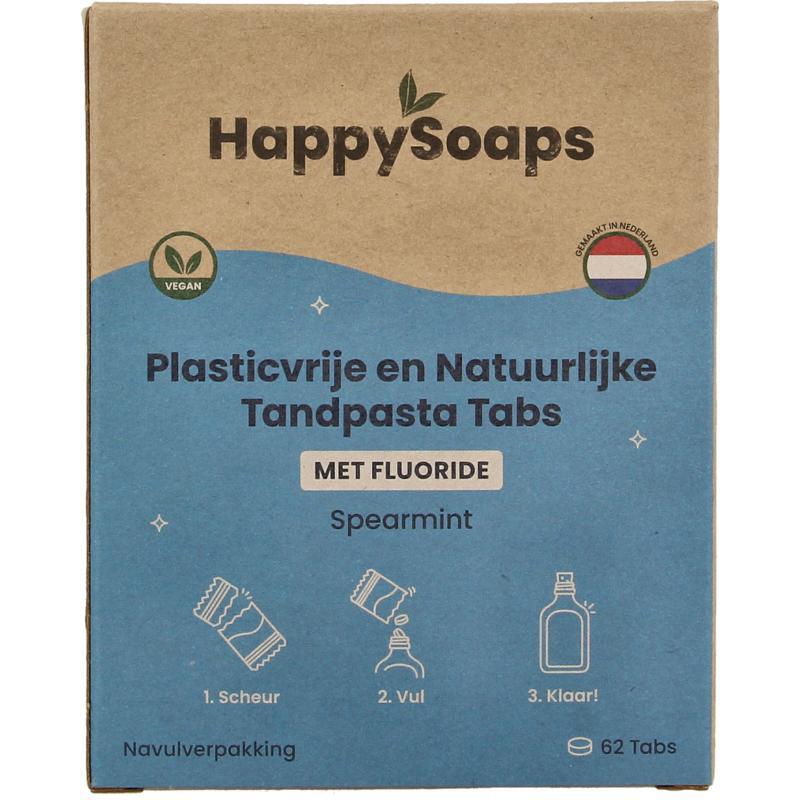 Tandpasta tabs met fluoride navulverpakking