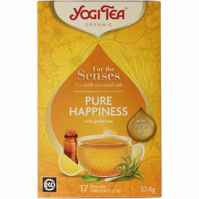 Yogi Tea for the senses pure happiness bio