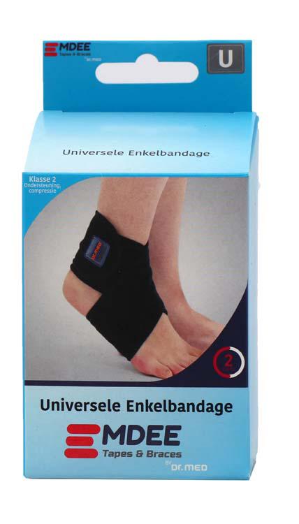 Enkel supportband zwart