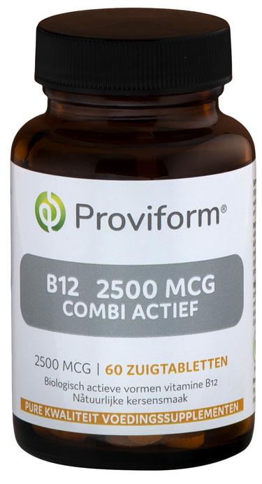 Vitamine B12 1500mcg combi actief folaat