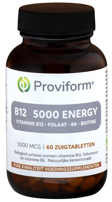 Vitamine B12 5000mcg energy