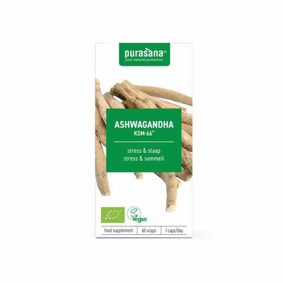 Purasana Ashwagandha KSM-66 vegan bio