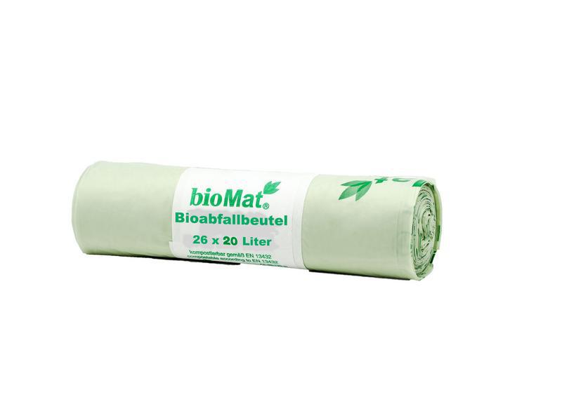 Wastebag compostable 15/20 liter