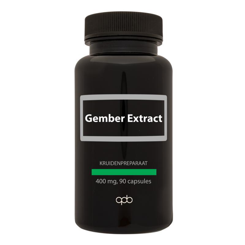 Gember extract puur forte 400mg