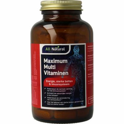 All Natural Maximum multi vitaminen