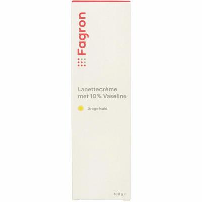 Fagron Lanettecreme 10% vaseline met doosje