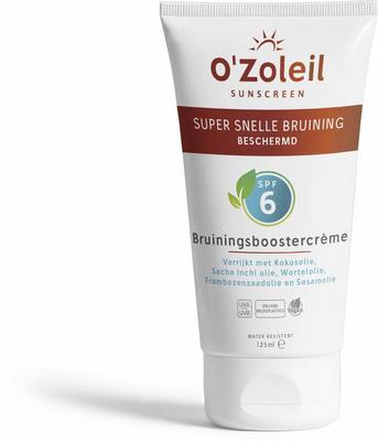 Merkloos O'Zoleil Bruiningsbooster creme SPF6