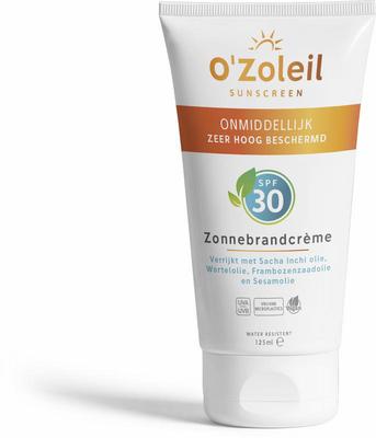 Merkloos Zonnebrandcreme SPF30