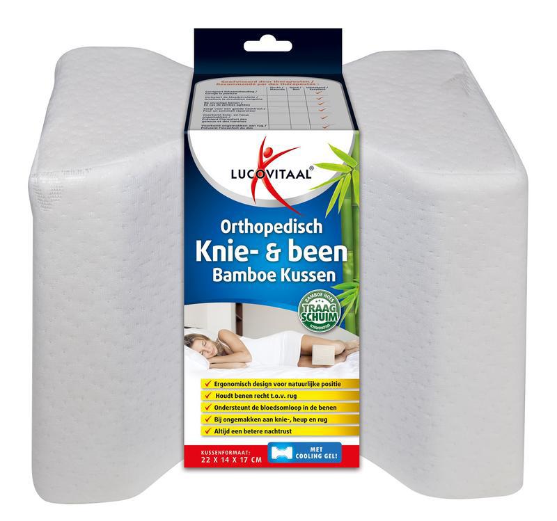 Bamboe knie & been kussen