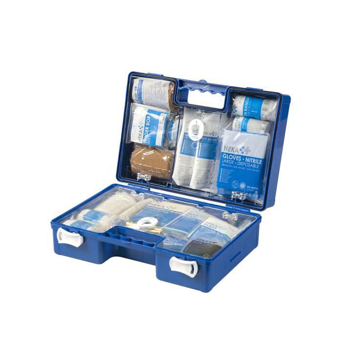Verbandkoffer medi multi HACCP blauw