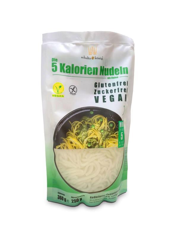 5 Calorieen noedels kelp alginaat