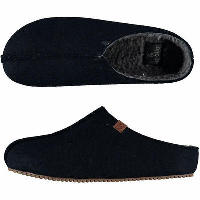 Apollo Zweedse slof denim blauw maat 43/44