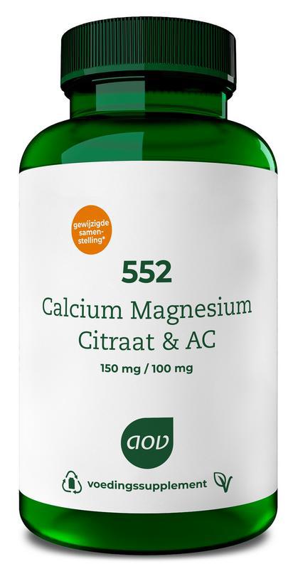552 Calcium & magnesium citraat AC