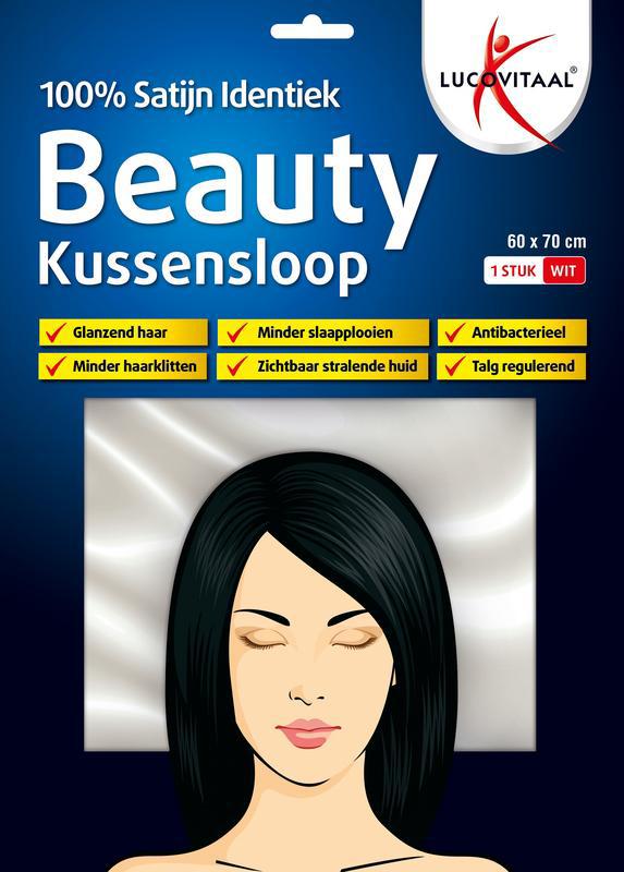 Kussensloop beauty 100% satijn 60 x 70cm