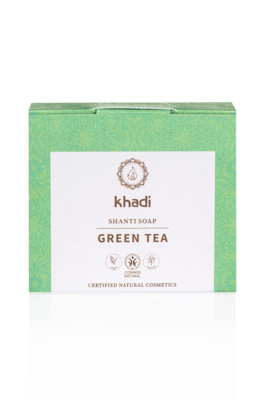 Groene thee zeep