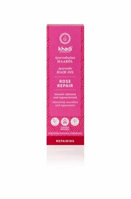 Khadi Ayurvedic hair oil rose repair