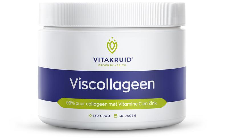 Vitakruid Viscollageen 99% puur collageen vitamine C & zink