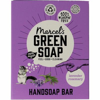 Marcel's Green Soap Handzeep bar lavender & rosemary