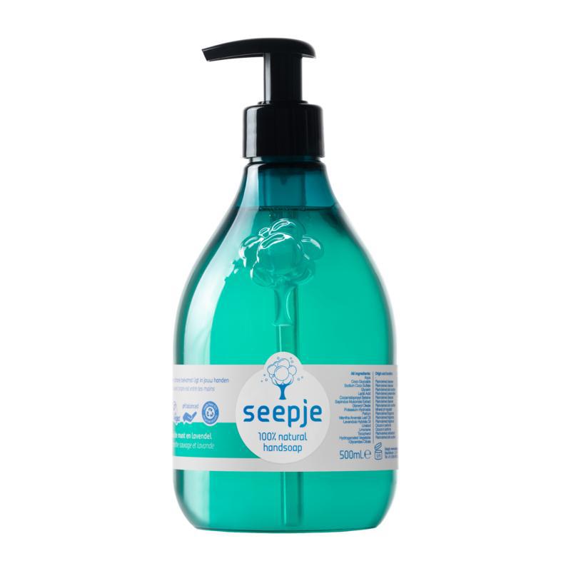 Handzeep wilde munt & lavendel