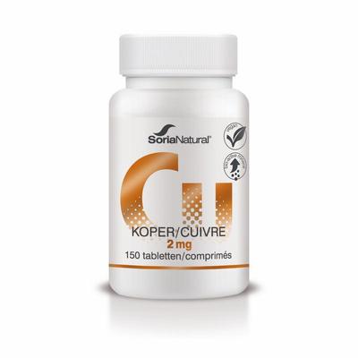 Soria Natural Koper 2mg bio-actief