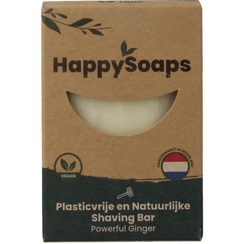 Shaving bar powerful ginger