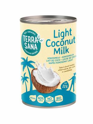 TerraSana Kokosmelk light vet bio