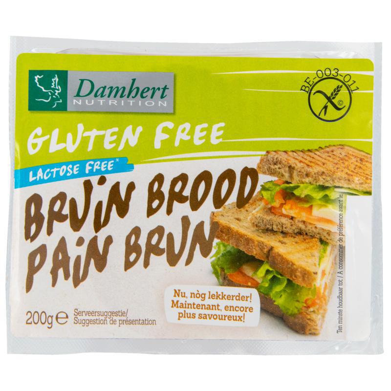 Bruin brood glutenvrij