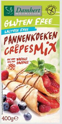 Damhert Pannenkoeken en wafelmix gluten- & lactosevrij