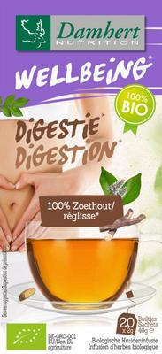 Damhert Tea time zoethout thee bio