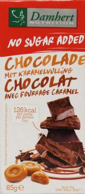 Damhert chocoladetablet carame 85g