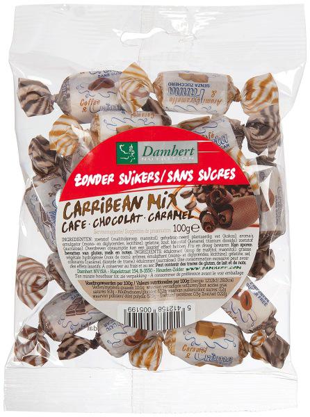Caribbean mix toffees