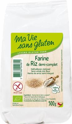 Ma Vie Sans Rijstmeel halfvolkoren glutenvrij bio