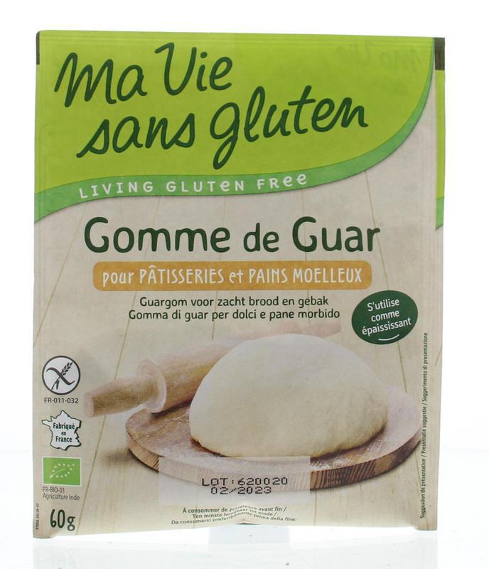 Guargom voor zacht brood en gebak bio