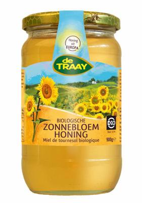 de Traay Zonnebloemhoning creme bio