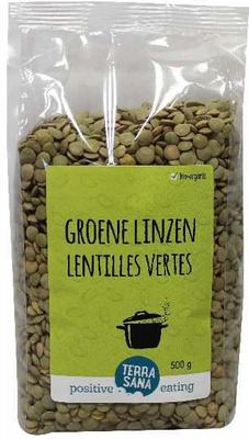 TerraSana linzen groen 500 g