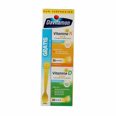Davitamon Baby vitamine D & K 25mcg