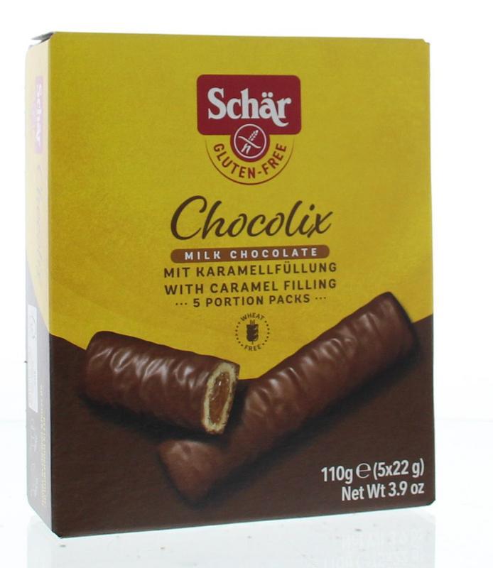 Caramel bar chocolix