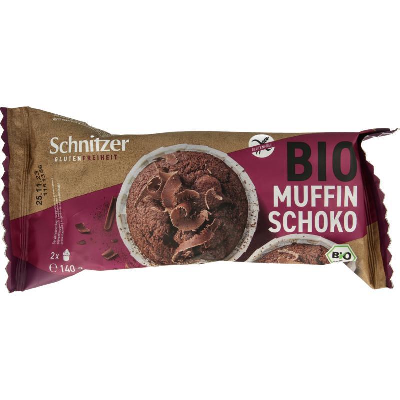 Muffin chocolate glutenvrij bio