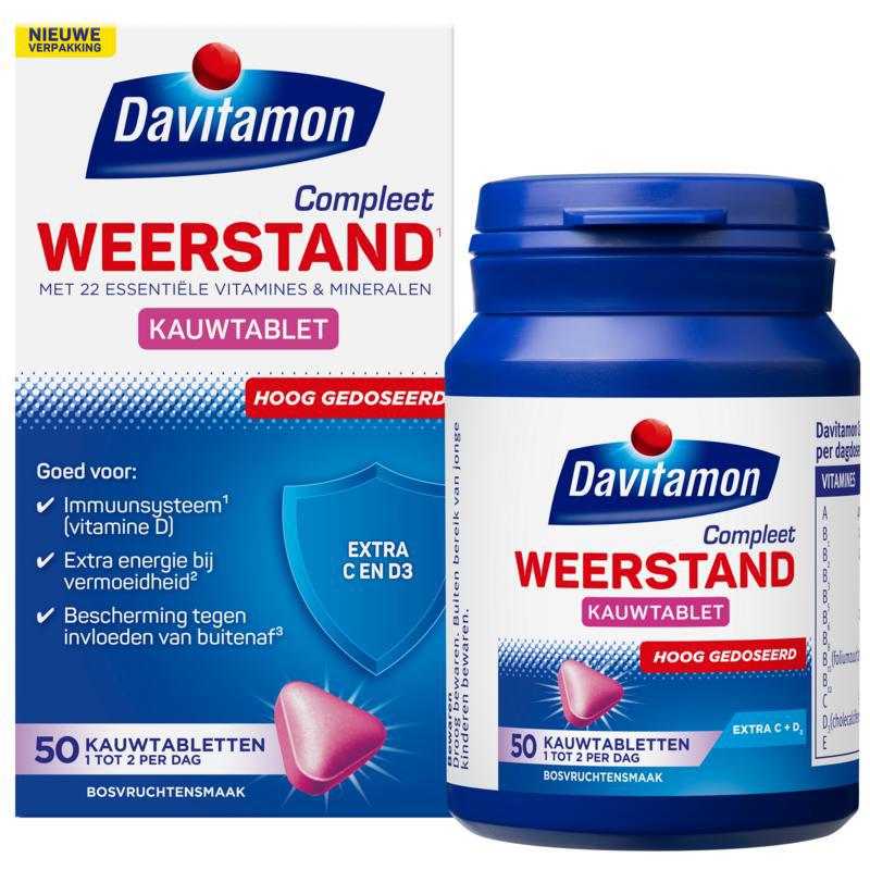 Compleet weerstand hoog gedoseerd