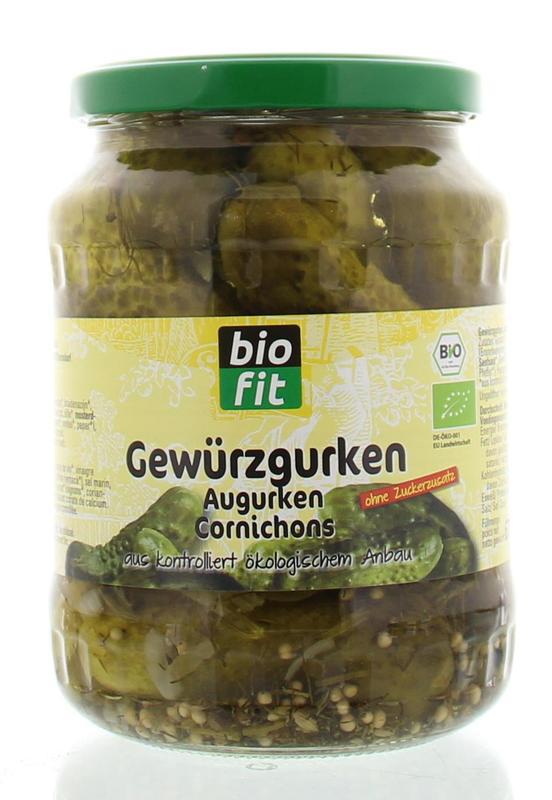 augurken zuur (groot/z.s.) 670 gram