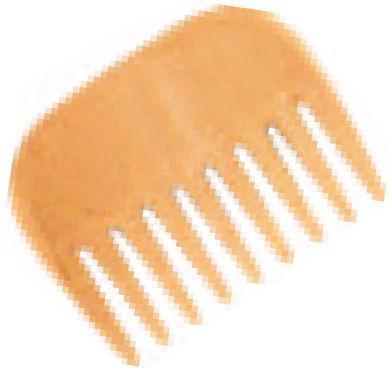 Forsters Houten afro kam beikenhout small