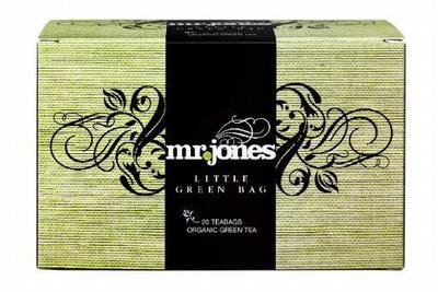 Mr. Jones Little green bag groene thee bio