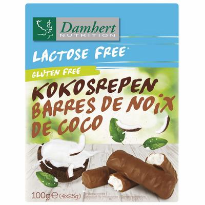 Damhert Coconut bars glutenvrij bio