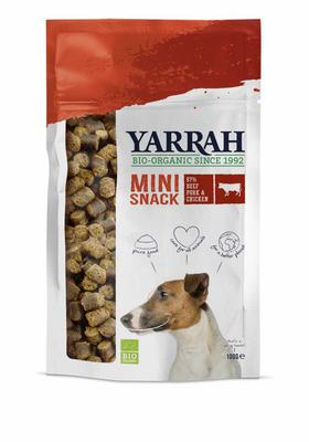 Yarrah Mini snack voor honden bio