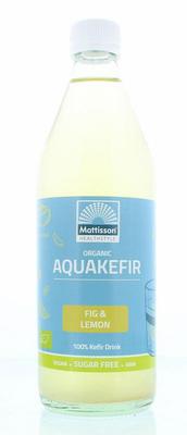 Mattisson Aquakefir fig & lemon waterkefir vijg & limoen bio