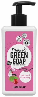 Marcel's Green Soap Handzeep patchouli & cranberry