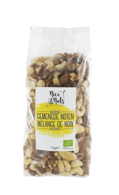 Gemengde noten rauw bio