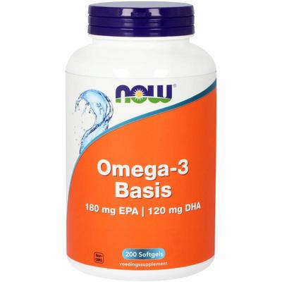 NOW Omega-3 basis 180 mg EPA 120 mg DHA