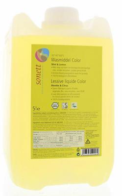 Sonett vloeibaar wasmiddel color (navul) 5 ltr