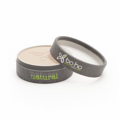 Boho green makeup Compact powder beige clair 02